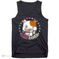 Neko Ramen Noodle Cat Tank Top thumb 0