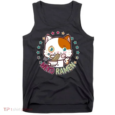 Neko Ramen Noodle Cat Tank Top