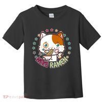 Neko Ramen Noodle Cat Toddler T-Shirt thumb 0