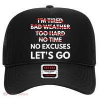 No Excuses Let's Go Gym Workout Hat thumb 0