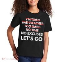No Excuses Let's Go Gym Workout Kids T-Shirt thumb 2