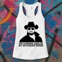 Not Everyone Likes Me But Not Everyone Matters Cowboy Western Women's Tank Top thumb 3