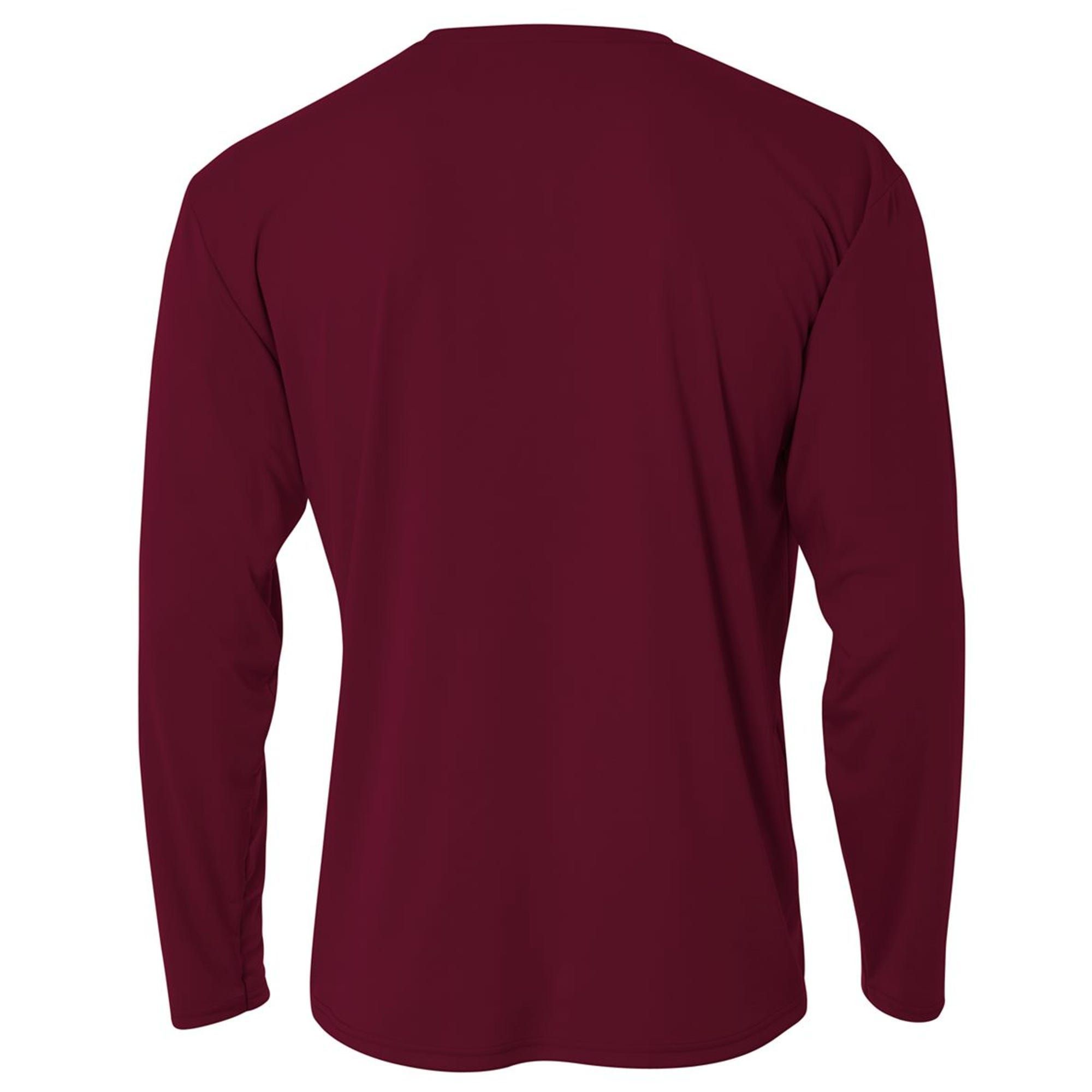 No Excuses Motivational Quote Cooling Performance Long Sleeve Crew