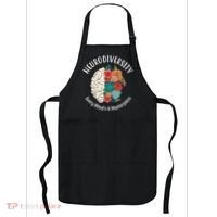 Neurodiversity Every Minds A Masterpiece Brain Floral Apron thumb 0