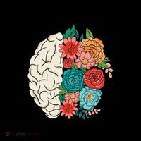 Neurodiversity Every Minds A Masterpiece Brain Floral Coffee Mug thumb 5