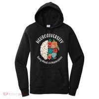 Neurodiversity Every Minds A Masterpiece Brain Floral Women's Hoodie thumb 0