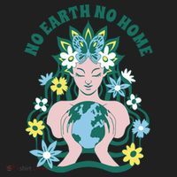 No Earth No Home Female Nature Women's Sweatshirt thumb 2
