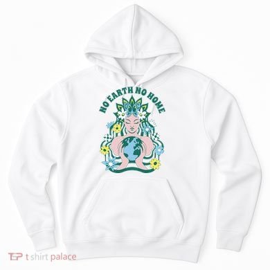 No Earth No Home Female Nature Hoodie