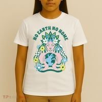 No Earth No Home Female Nature T-Shirt thumb 4