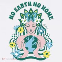 No Earth No Home Female Nature Women's Hoodie thumb 2