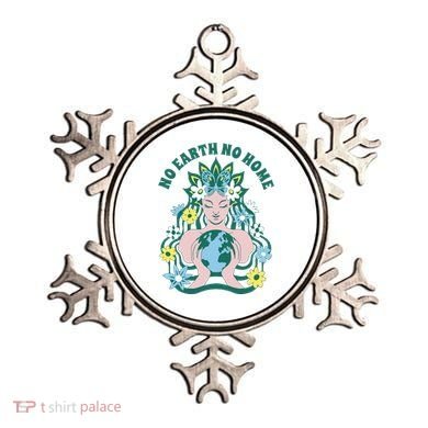 No Earth No Home Female Nature Ornament