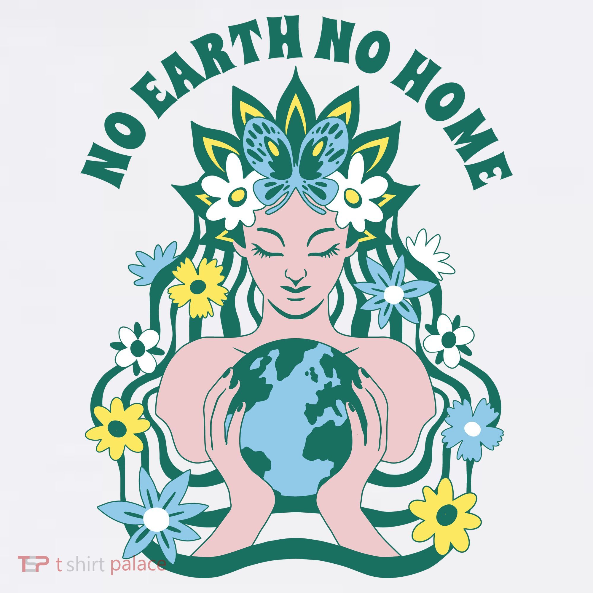 No Earth No Home Female Nature Women's Tank Top