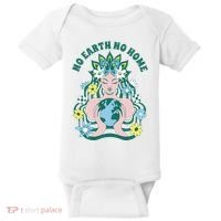 No Earth No Home Female Nature Baby Bodysuit thumb 0