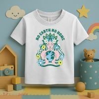 No Earth No Home Female Nature Toddler T-Shirt thumb 3