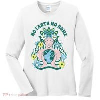 No Earth No Home Female Nature Women's Long Sleeve Shirt thumb 0