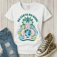 No Earth No Home Female Nature Women's T-Shirt thumb 3