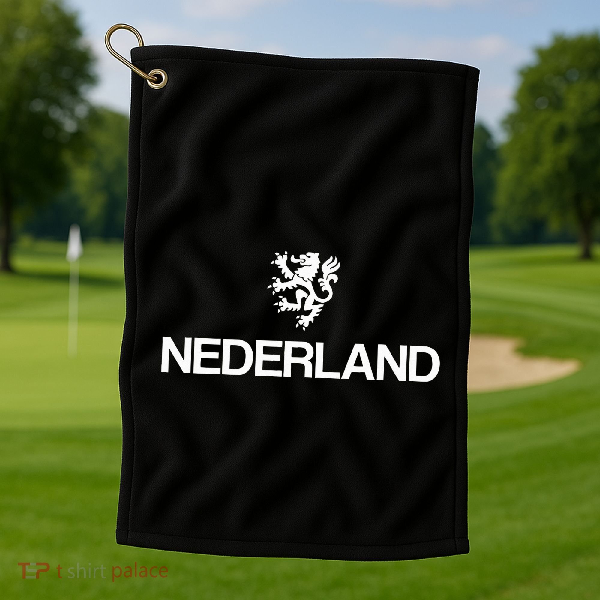Nederland Emblem Netherlands Golf Towel