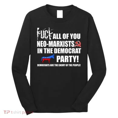 Neo Marxist Democrats Long Sleeve Shirt