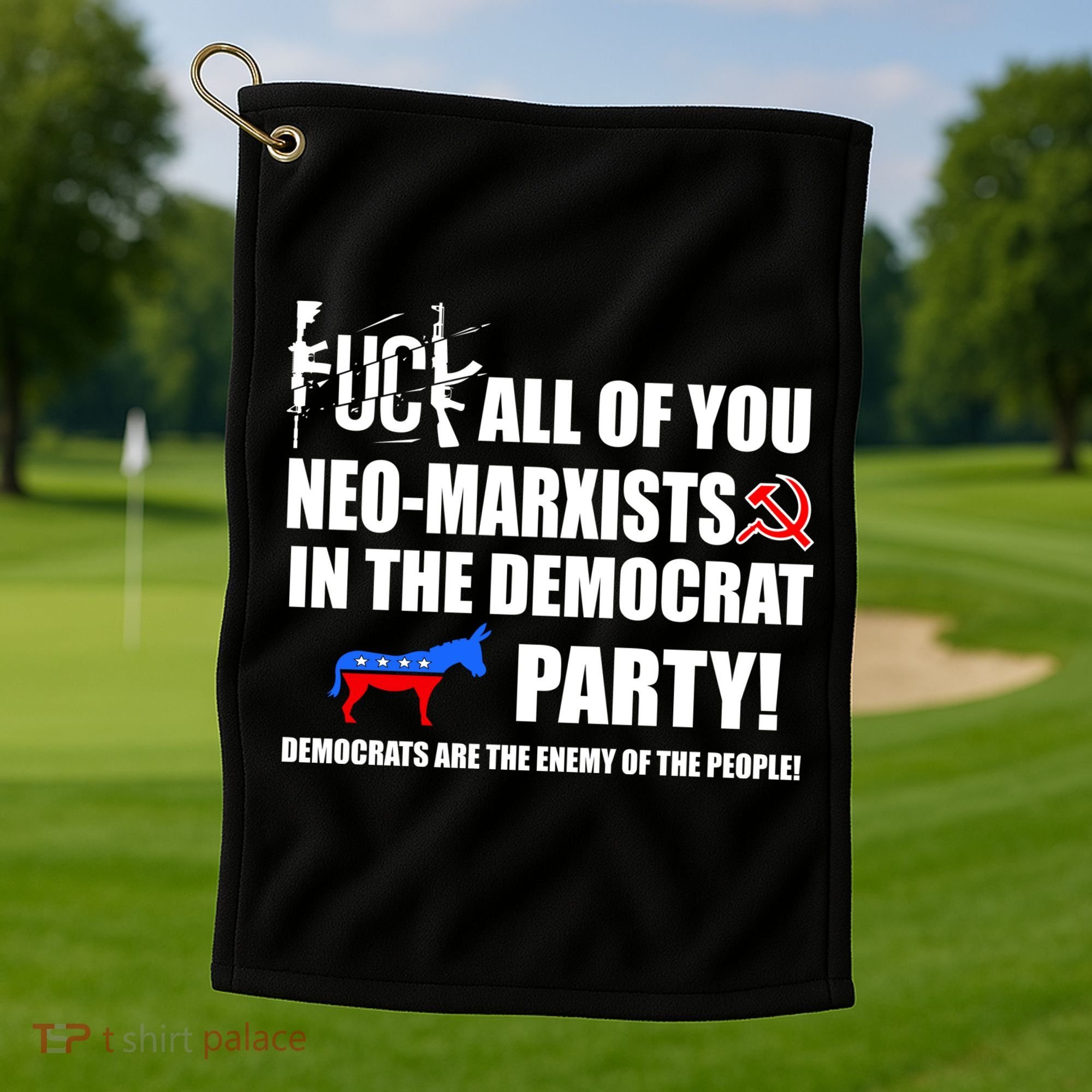 Neo Marxist Democrats Golf Towel