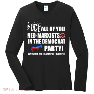 Neo Marxist Democrats Women's Long Sleeve Shirt