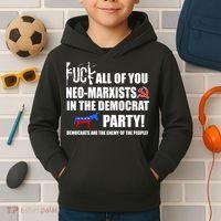 Neo Marxist Democrats Kids Hoodie thumb 2