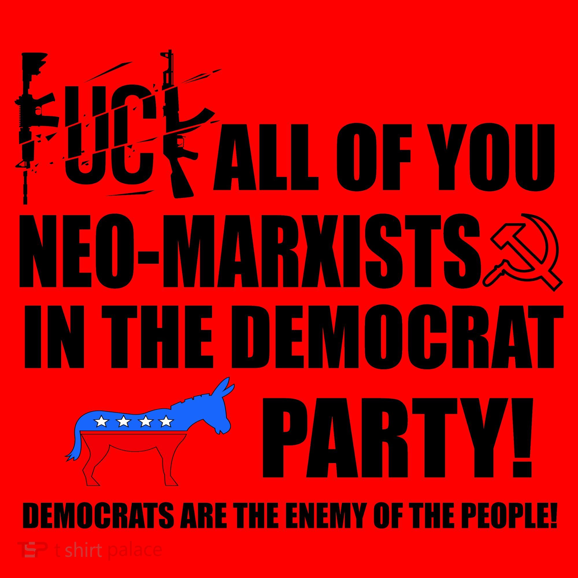 Neo Marxist Democrats Santa Hat