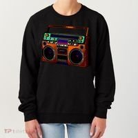 Neon Boombox Women's Sweatshirt thumb 0