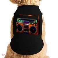Neon Boombox Doggie Tank thumb 0