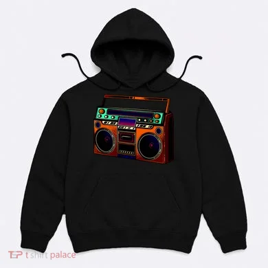 Neon Boombox Hoodie