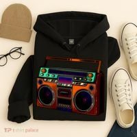Neon Boombox Hoodie thumb 4