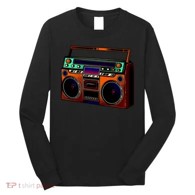 Neon Boombox Long Sleeve Shirt