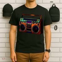 Neon Boombox T-Shirt thumb 6