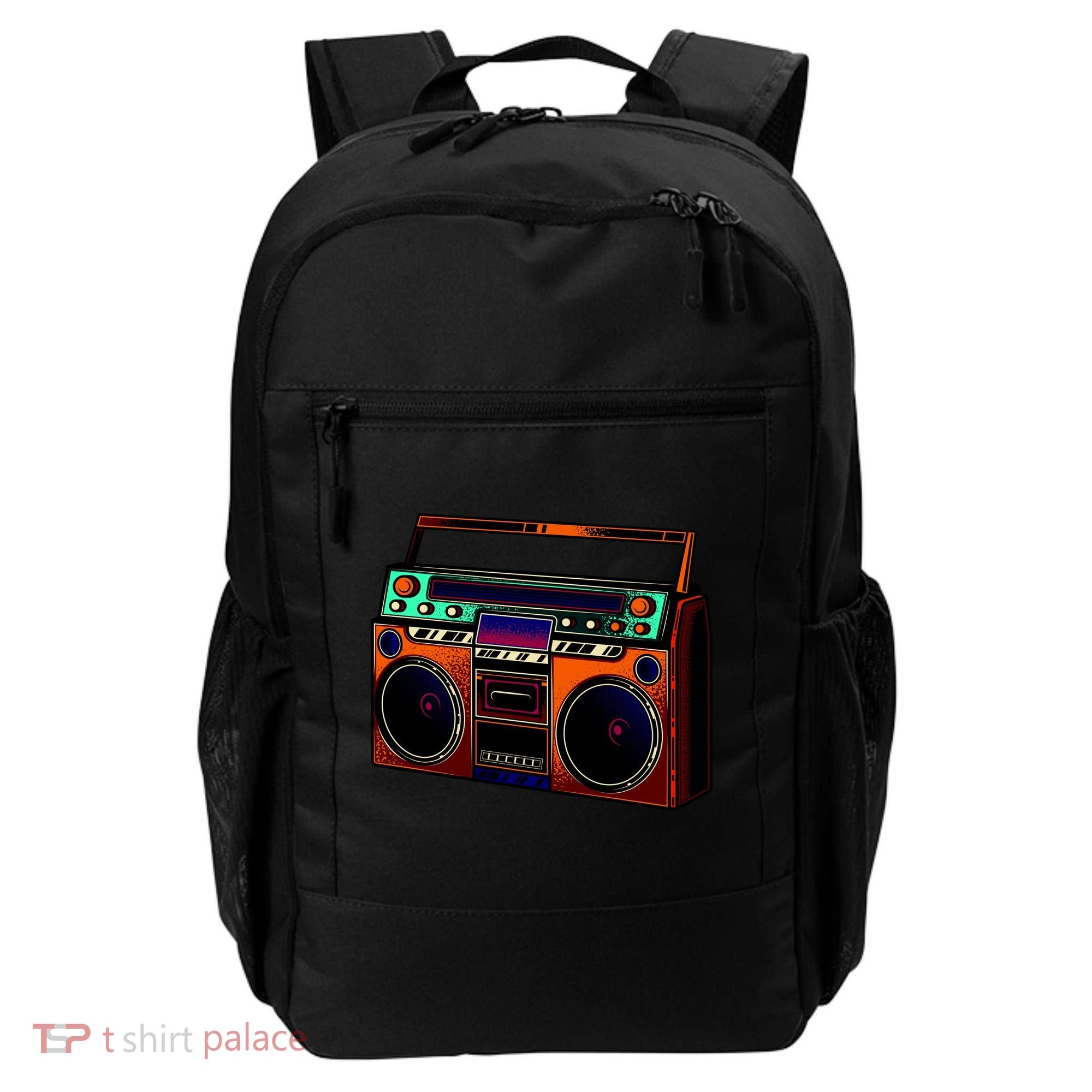 Neon Boombox Backpack