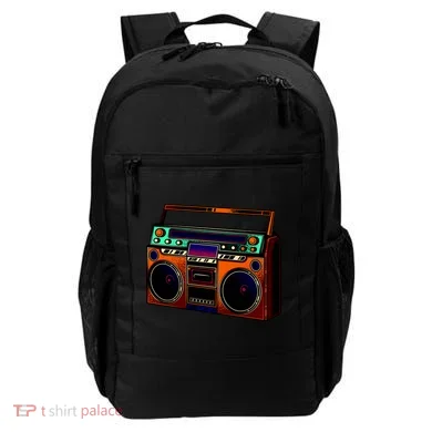 Neon Boombox Backpack