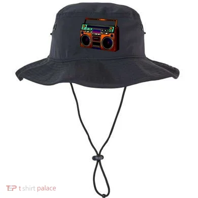 Neon Boombox Bucket Hat