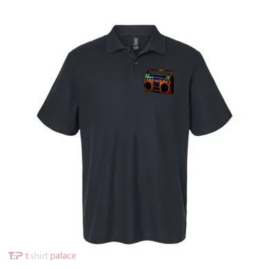 Neon Boombox Polo