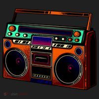 Neon Boombox Tumbler thumb 3