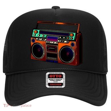 Neon Boombox Hat