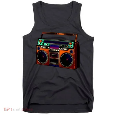 Neon Boombox Tank Top