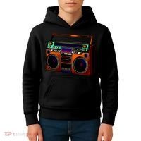Neon Boombox Kids Hoodie thumb 4