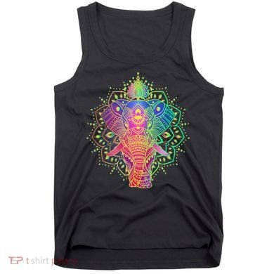 Neon Color Yoga Elephant Tank Top