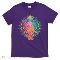 Neon Color Yoga Elephant T-Shirt thumb 0