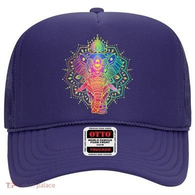 Neon Color Yoga Elephant Hat