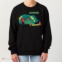 Neon Drag Racing Car Women's Sweatshirt thumb 0