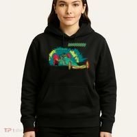 Neon Drag Racing Car Hoodie thumb 5