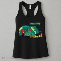 Neon Drag Racing Car Women's Tank Top thumb 3