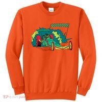 Neon Drag Racing Car Sweatshirt thumb 0