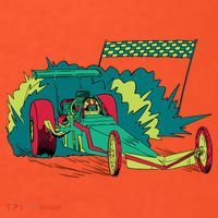 Neon Drag Racing Car Polo thumb 2