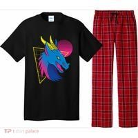 Neon Dragon Face Pajama Set thumb 0