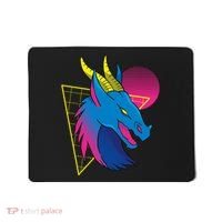 Neon Dragon Face Mousepad thumb 0